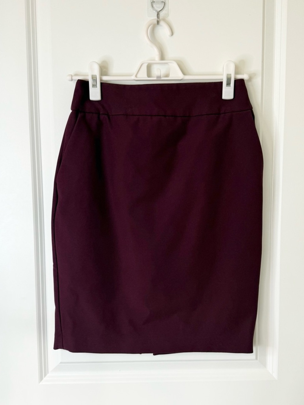 Express Plum Pencil Skirt